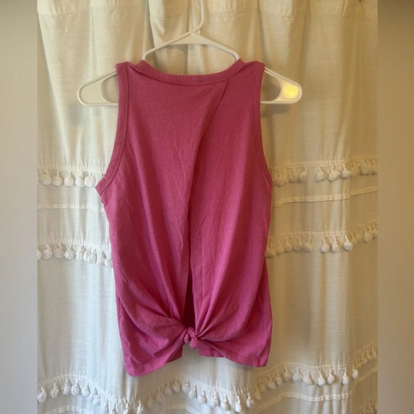J Crew Tie Back Tank top pink size XS - Picture 3 of 8